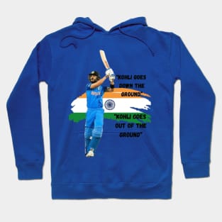 Virat kohli Goes down the ground Hoodie